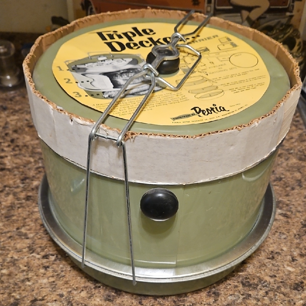 Peoria Triple Decker Food Carrier